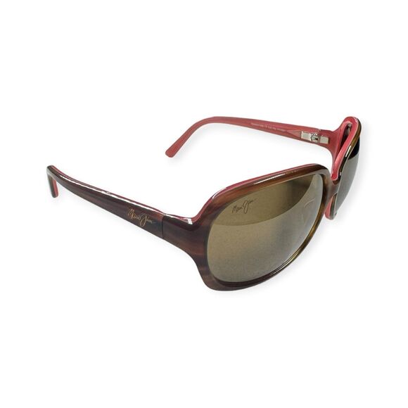Maui Jim Rainbow Falls MJ 225-12 Polarized Sunglasses Cinnamon HCL Bronze Rare main image 7